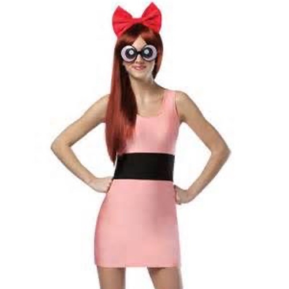 Powerpuff Girls Blossom Deluxe Adult Costume Cosplay Size Small Medium